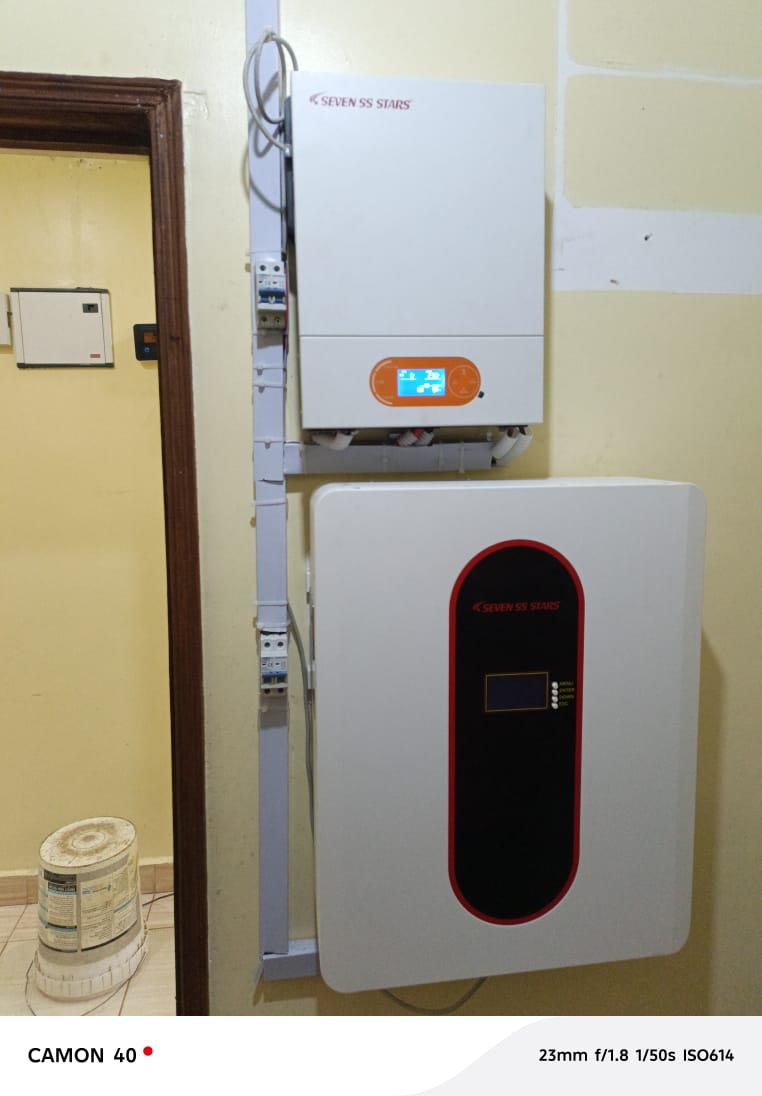 5kW residential solar installation in Nanyuki