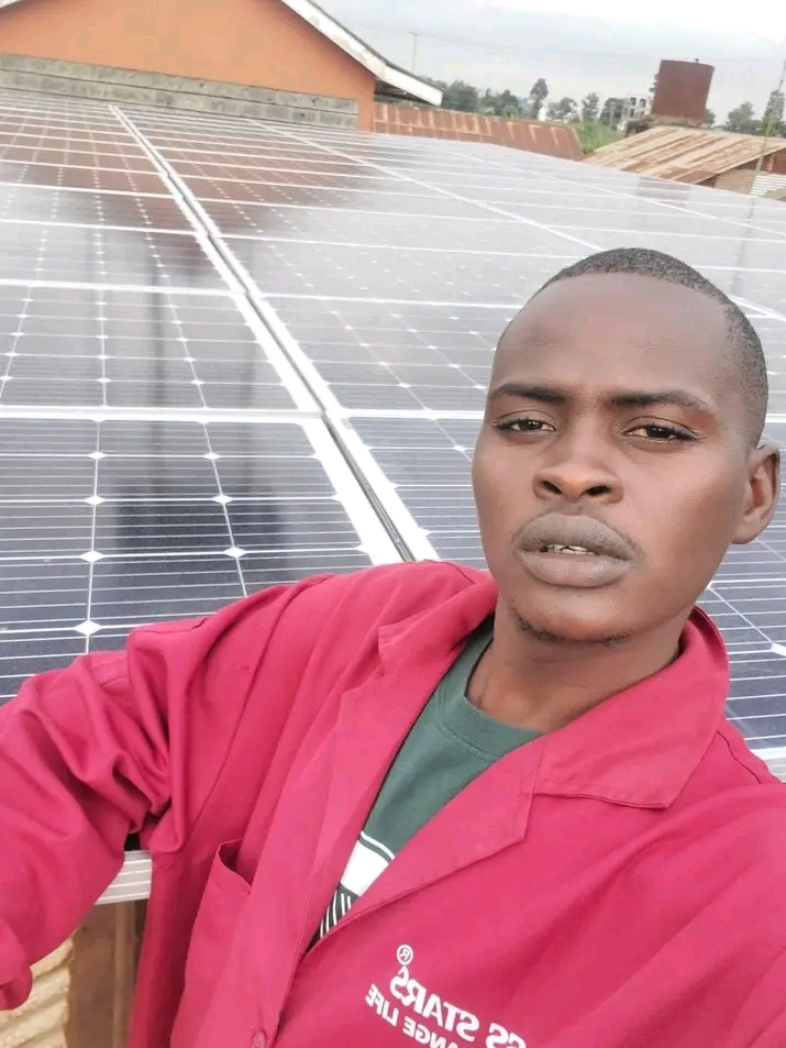 Residential solar installation in Machakos